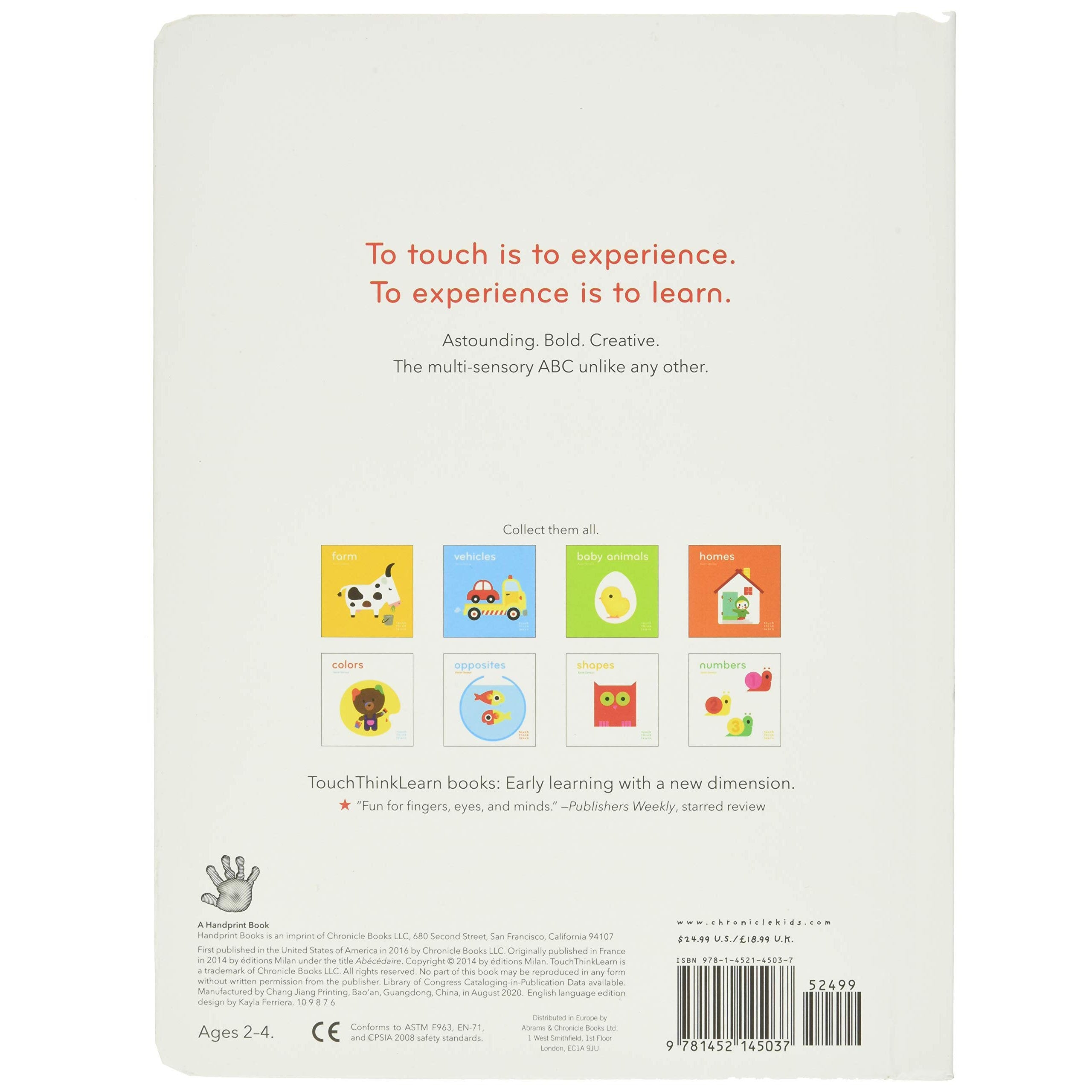 Touch Think Learn: ABC