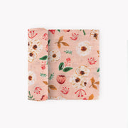Vintage Floral Muslin Swaddle