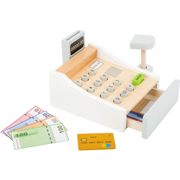 Wooden Play Cash Register