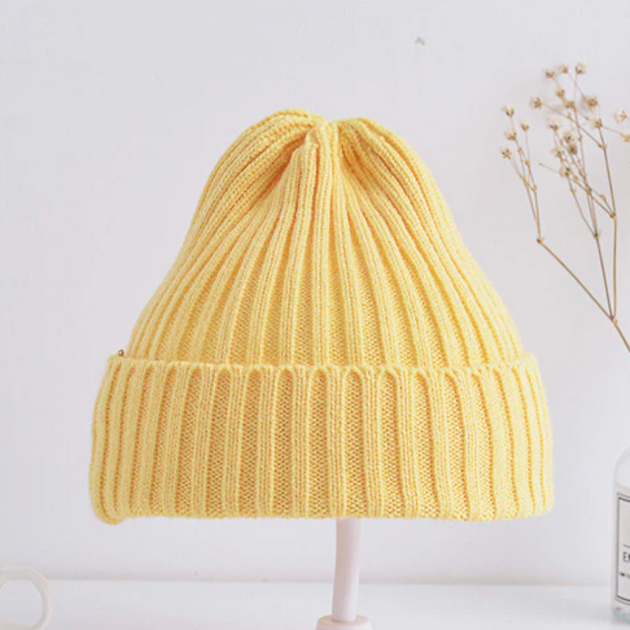 Yellow Cozy Beanie